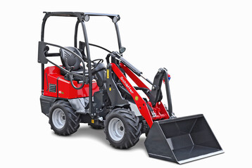 Der Sch�ffer-Lader 16e wiegt nur 1345 Kilogramm.