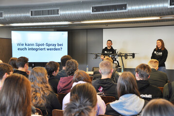 Zu angeregten Diskussionen kam es beim Workshop zum Thema Spot Spray Mapping.