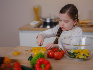 Kinder sollten m�glichst fr�h lernen, wie gesunde Ern�hrung funktioniert.