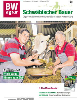 Cover BWagrar 38/2014