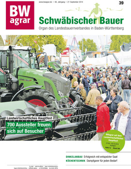 Cover BWagrar 39/2014