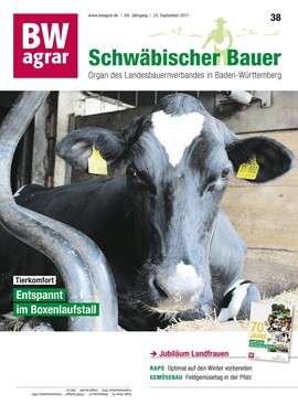 Cover BWagrar 38/2017