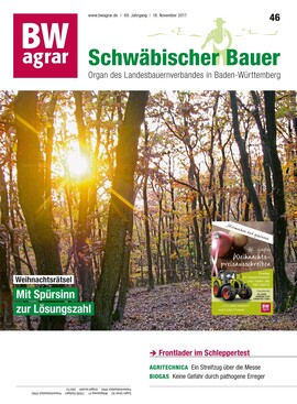 Cover BWagrar 46/2017