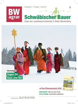 Cover BWagrar 01/2018