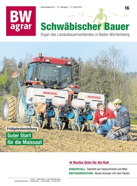 Cover BWagrar 16/2018