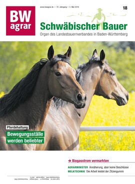 Cover BWagrar 18/2018