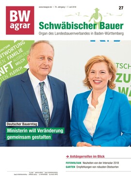 Cover BWagrar 27/2018