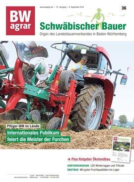 Cover BWagrar 36/2018