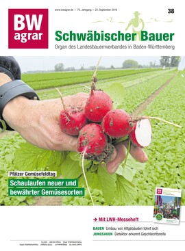 Cover BWagrar 38/2018