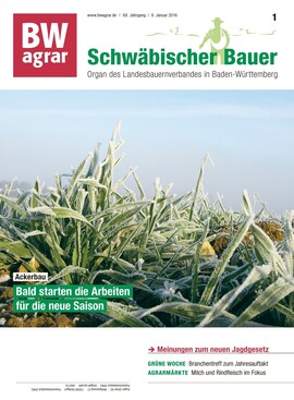 Cover BWagrar 01/2016