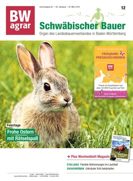 Cover BWagrar 12/2016