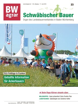 Cover BWagrar 23/2016