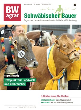 Cover BWagrar 36/2016