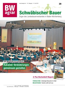 Cover BWagrar 29/2015