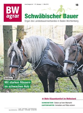 Cover BWagrar 18/2015