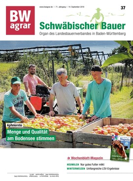 Cover BWagrar 37/2019