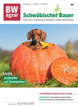 Cover BWagrar 41/2019