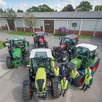 Folgende Schlepper waren im Test dabei: Case IH Luxxum 120, Claas Arion 450, Fendt 312 Vario, John Deere 6110R AutoPowr und Valtra N124 HiTech.