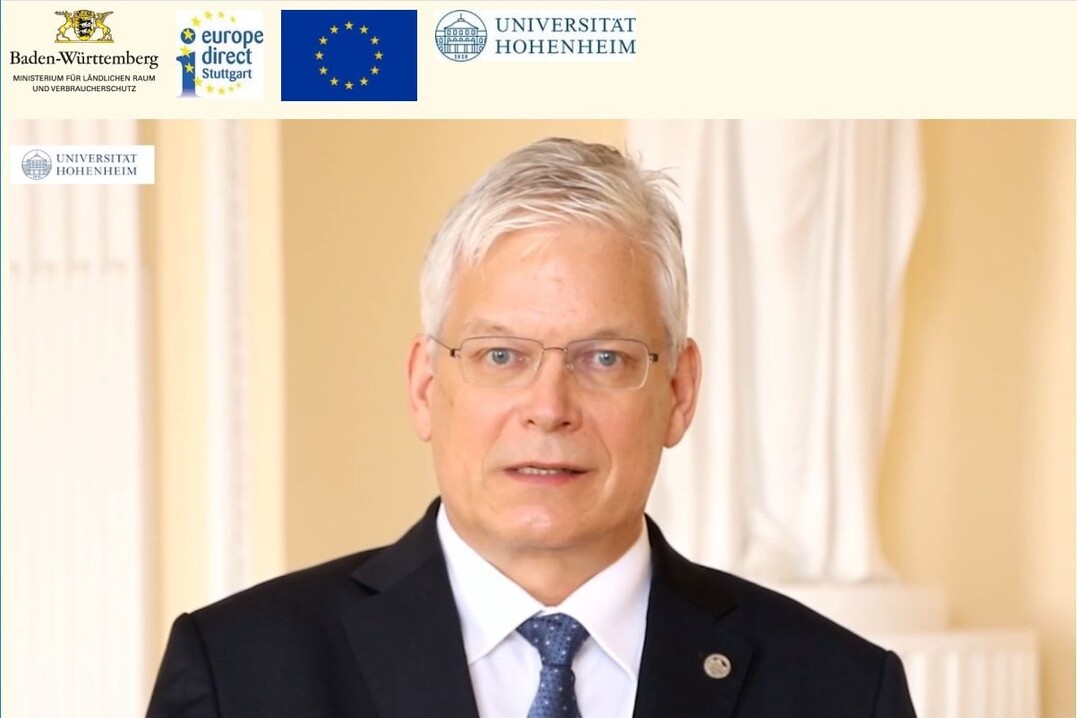 Rektor Prof. Dr. Stephan Dabbert von der Universität Hohenheim