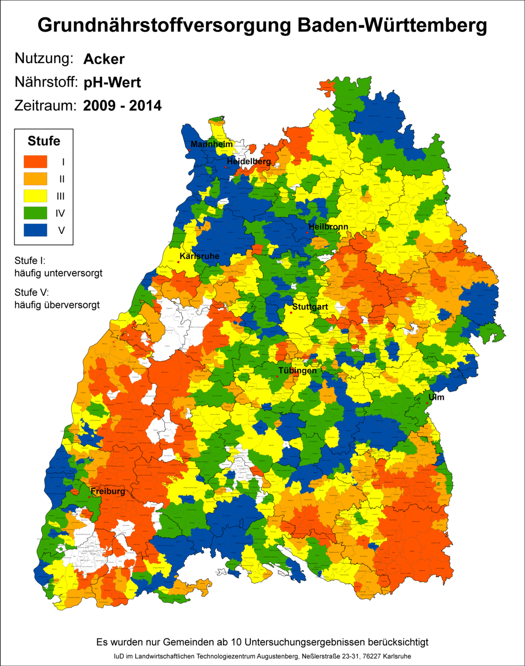 Kalkversorgung in Baden-W�rttemberg