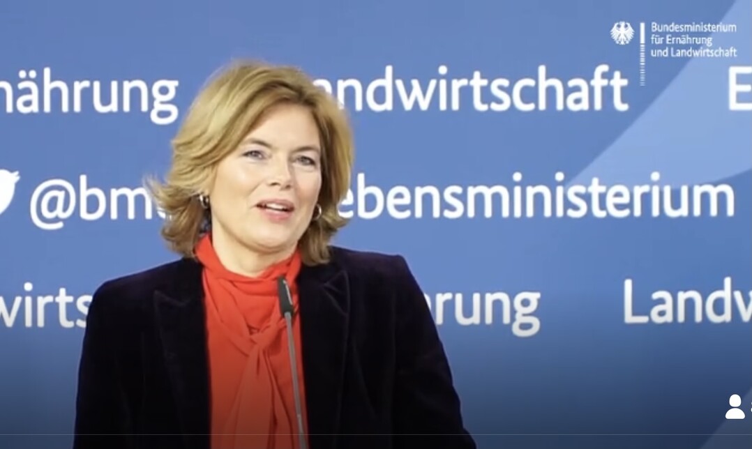 Bundeslandwirtschaftsministerin Julia Kl�ckner  