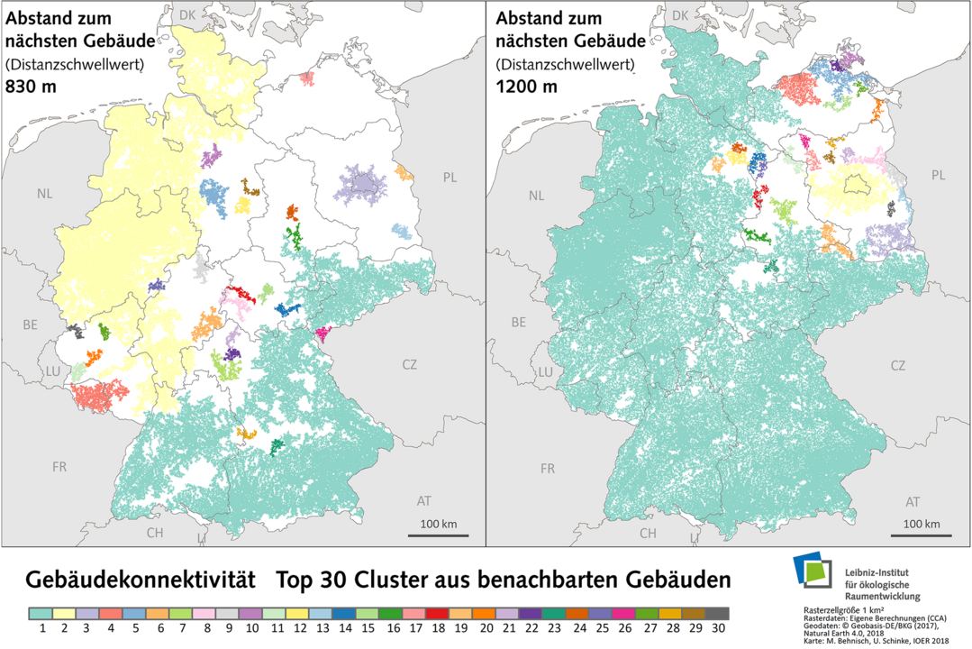  Geb�ude-Cluster in Deutschland