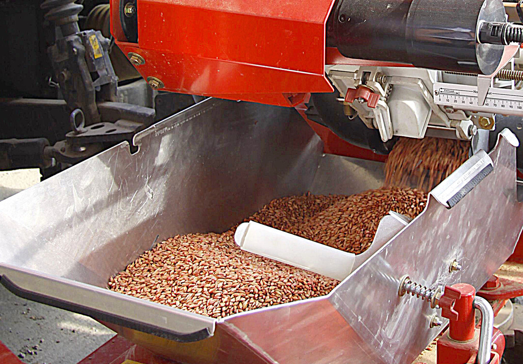 Saatgut abdrehen Beize