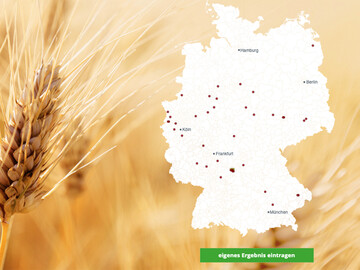 Wie hoch die eigene Ernte ausfällt, weiß beim Dreschen fast jeder. Aber wie steht die eigene Ernte im deutschlandweiten Vergleich da?