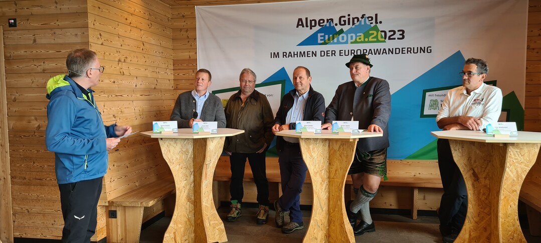 Teilnehmer der Podiumsdiskussion