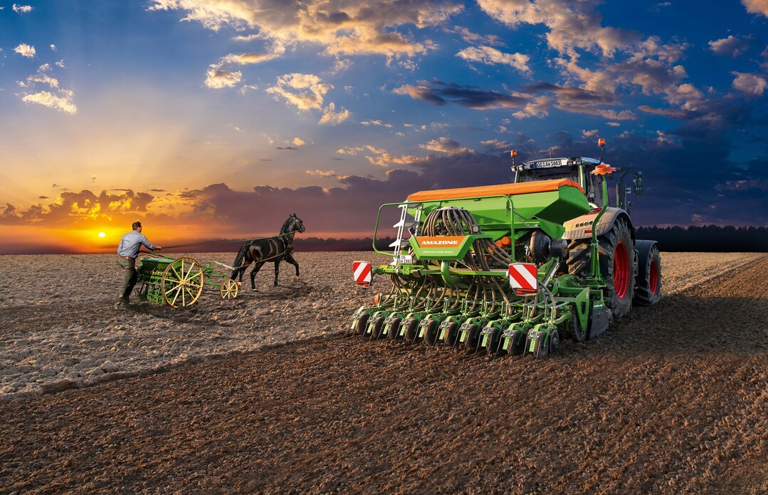 Amazone Sätechnik damals und heute.