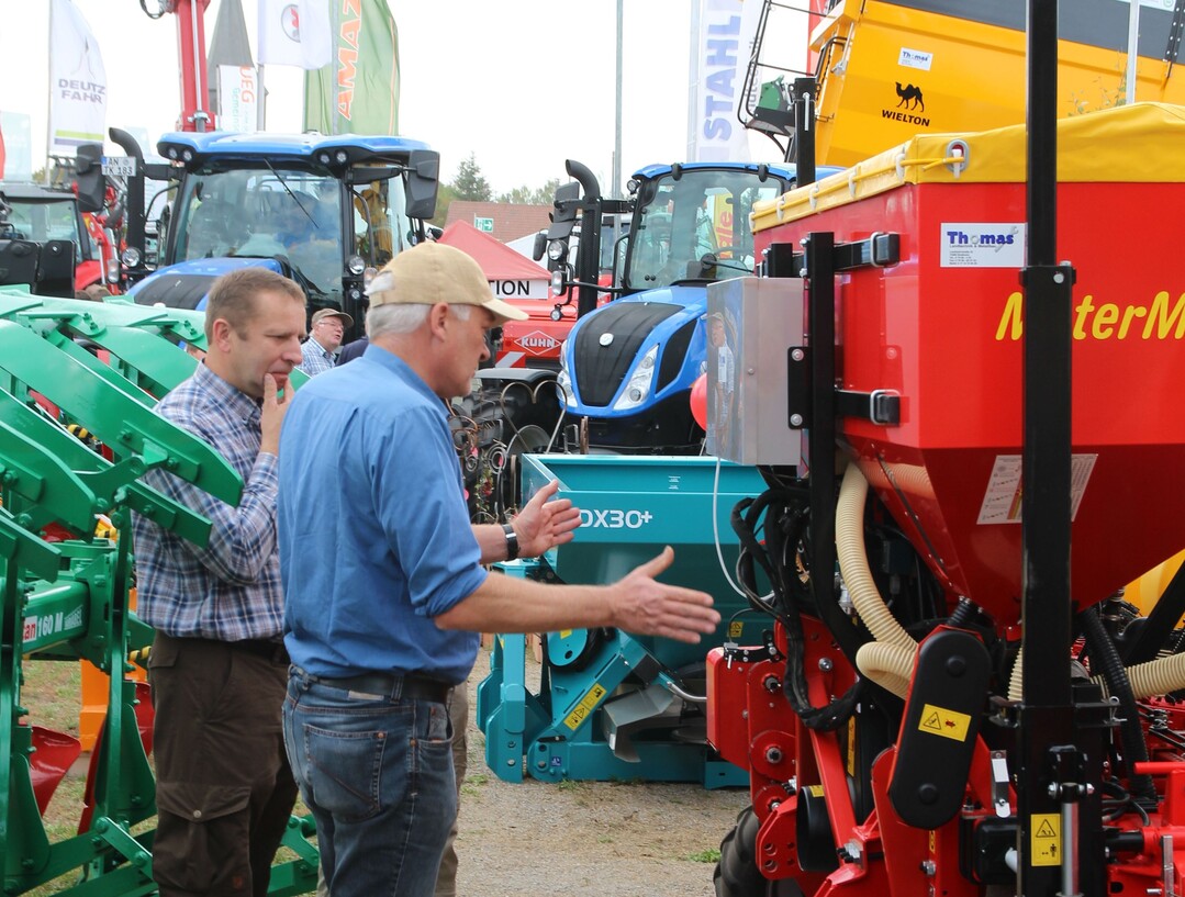 Beratung und Information vor Ort ist eine der St�rken der landwirtschaftlichen Ausstellung.