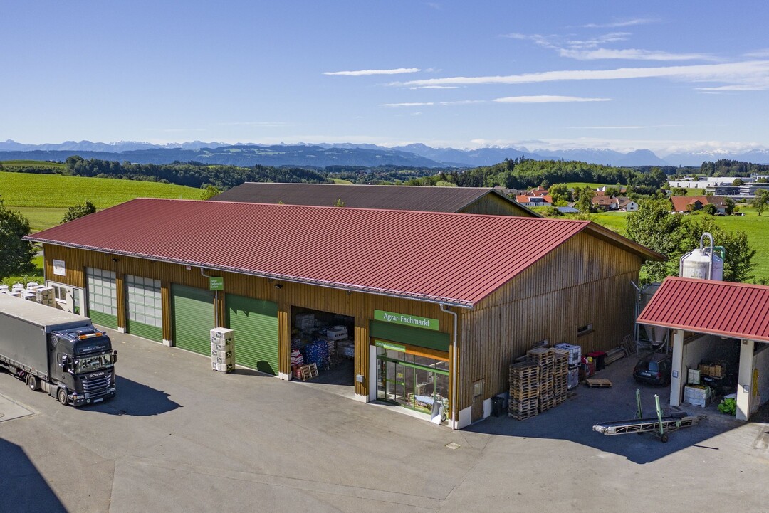 Blick auf den neuen Standort der BAG Bad Waldsee.