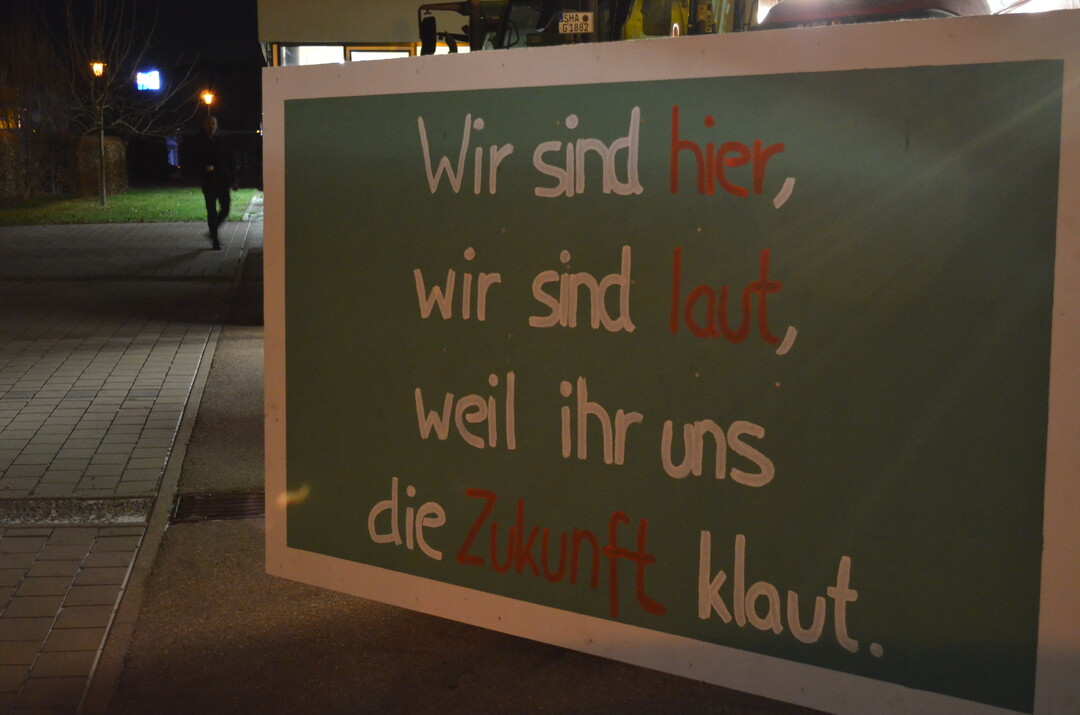 Vom 8. bis 15. Januar 2024 finden in ganz Baden-Württemberg, wie hier beim Bauernverband Schwäbisch Hall - Hohenlohe - Rems, und bundesweit Proteste und Demonstrationen von Landwirten statt. Hintergrund sind die geplanten Beihilfe-Kürzungen der Bundesregierung.