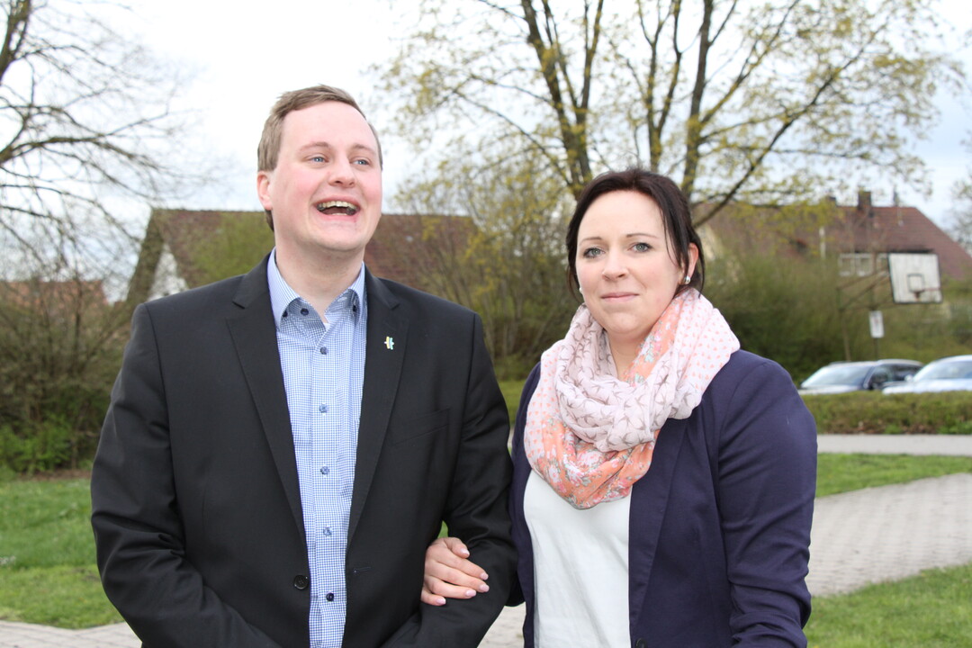 Die beiden Bundesvorsitzenden Sebastian Schaller und Nina Sehnke freuen sich auf die kommenden Aufgaben