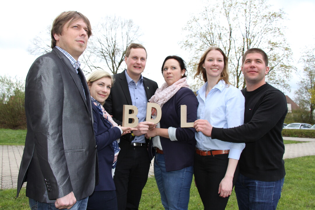 Der Bundesvorstand blickt voll Freude in die Zukunft.