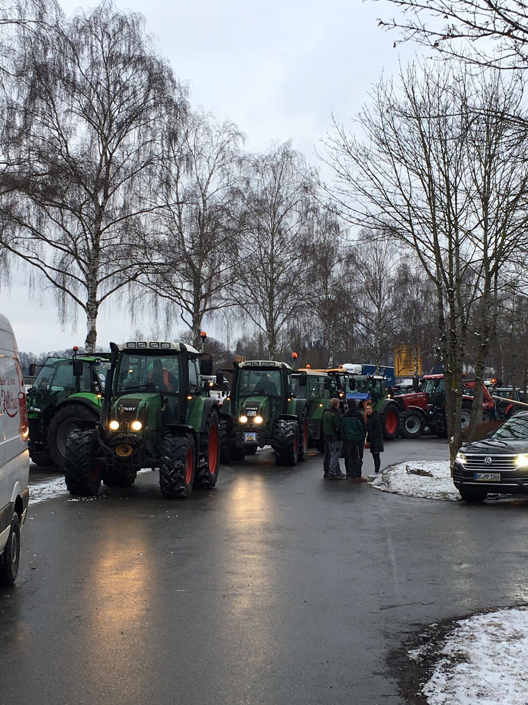 Vom 8. bis 15. Januar 2024 finden in ganz Baden-Württemberg, wie hier in Biberach, und bundesweit Proteste und Demonstrationen von Landwirten statt. Hintergrund sind die geplanten Beihilfe-Kürzungen der Bundesregierung.