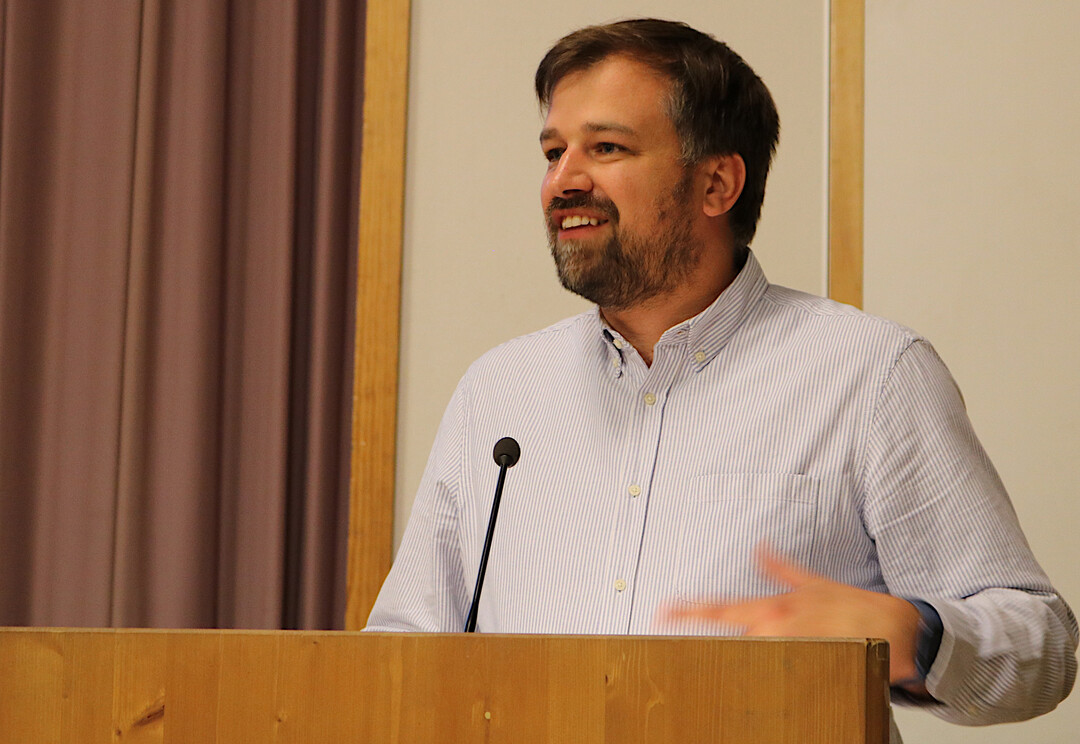 Dass aus der MWB-Milch am Standort in Windsbach Schnittkäse hergestellt wird, berichtete Johannes Nussbaumer, Milcheinkäufer bei der Bayerischen Milchindustrie (BMI), Landshut.