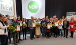 Strahlende Sieger bei der Auszeichnung und Urkundenübergabe des Best New Produkt Award