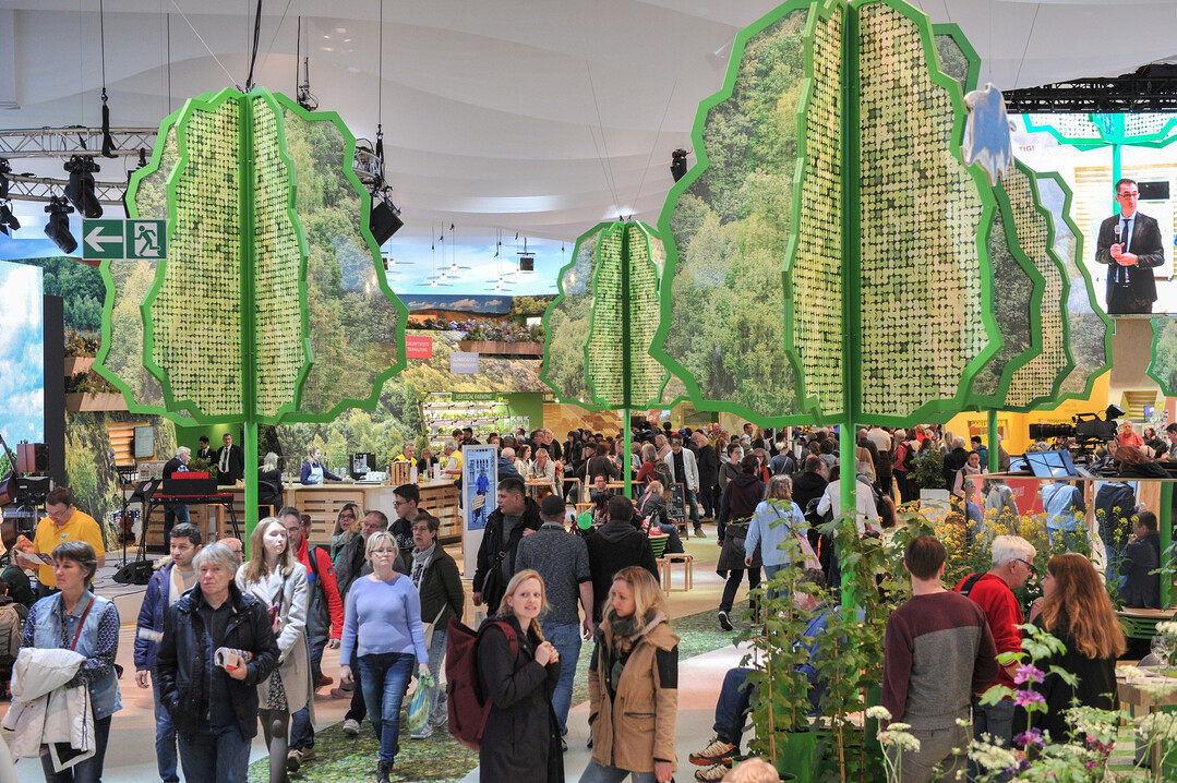 Die Grüne Woche in Berlin informiert vom 19. bis 28. Januar 2024 über aktuelle Trends und Branchenthemen.