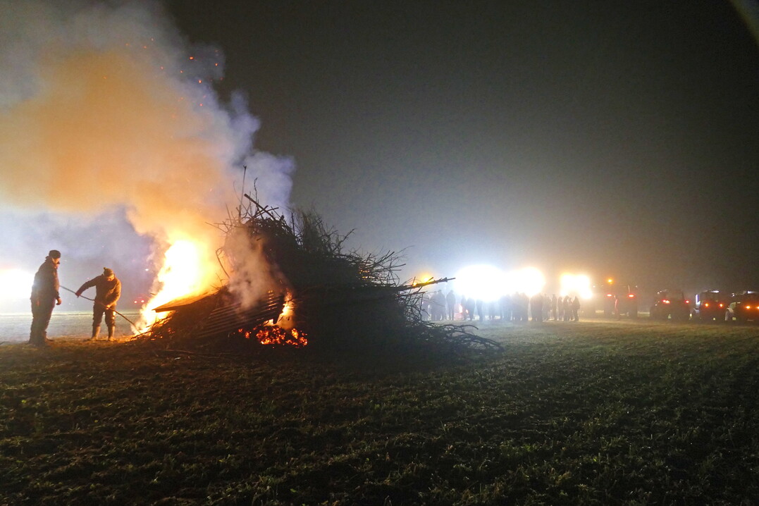 Mahnfeuer im Bodenseekreis