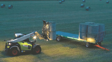 F�r alle Claas Scorpion im Markt gew�hrleistet Claas zusammen mit seinen Vertriebspartnern heute und auch in Zukunft die zuverl�ssige Versorgung mit Service und Ersatzteilen.