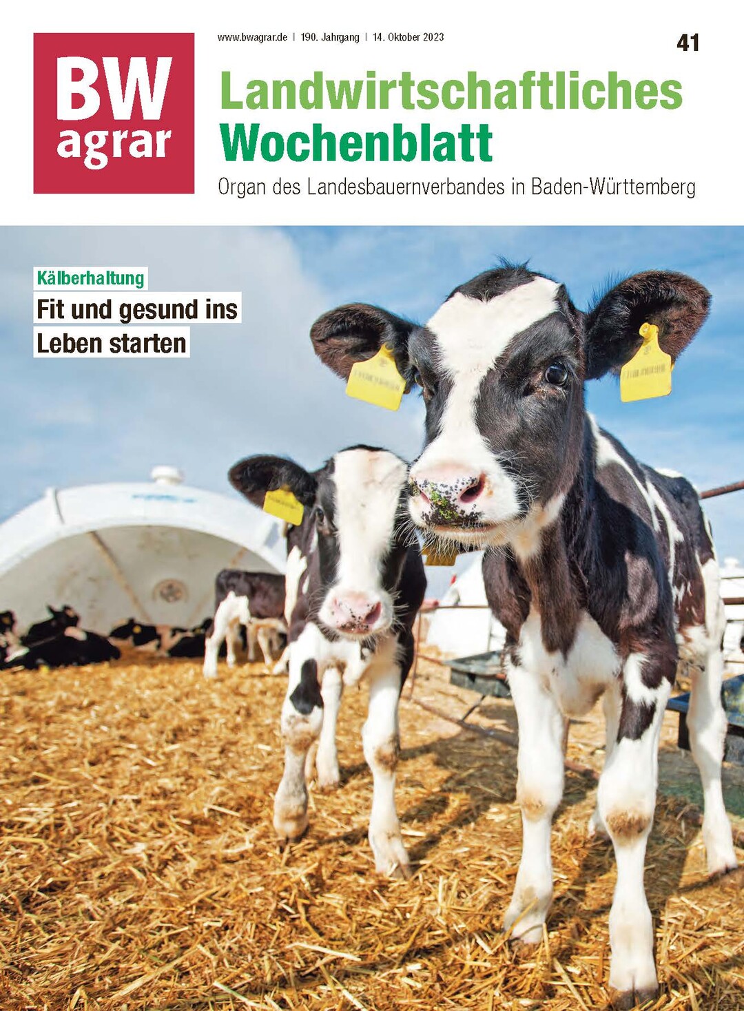 Cover BWAgrar LW 41/2023