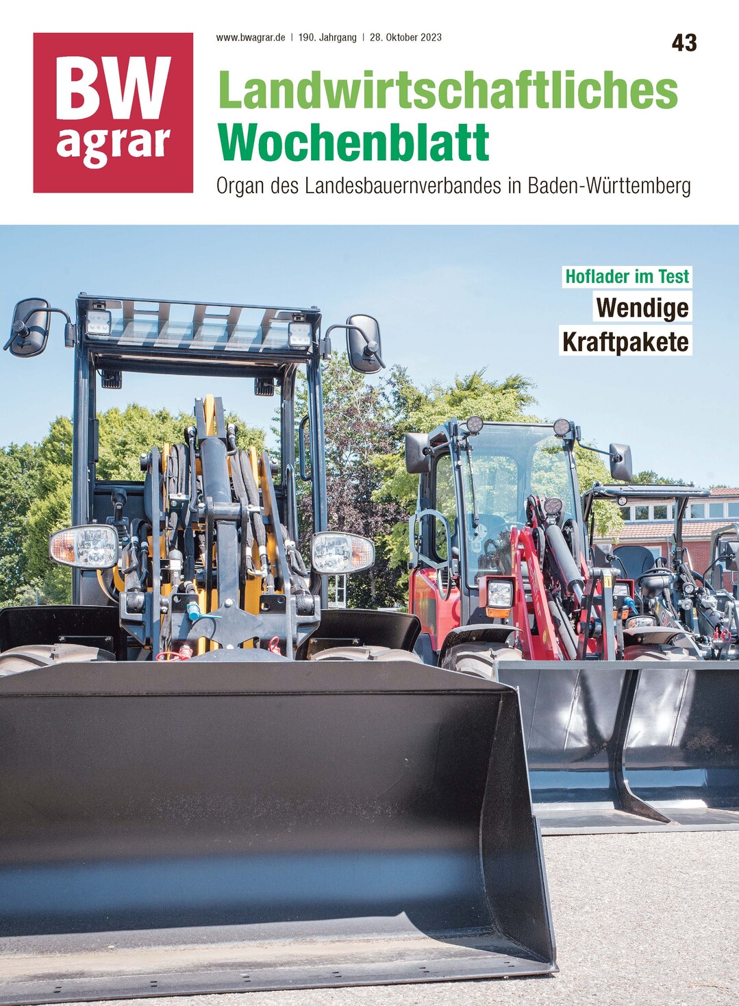 Cover BWAgrar LW 43/2023