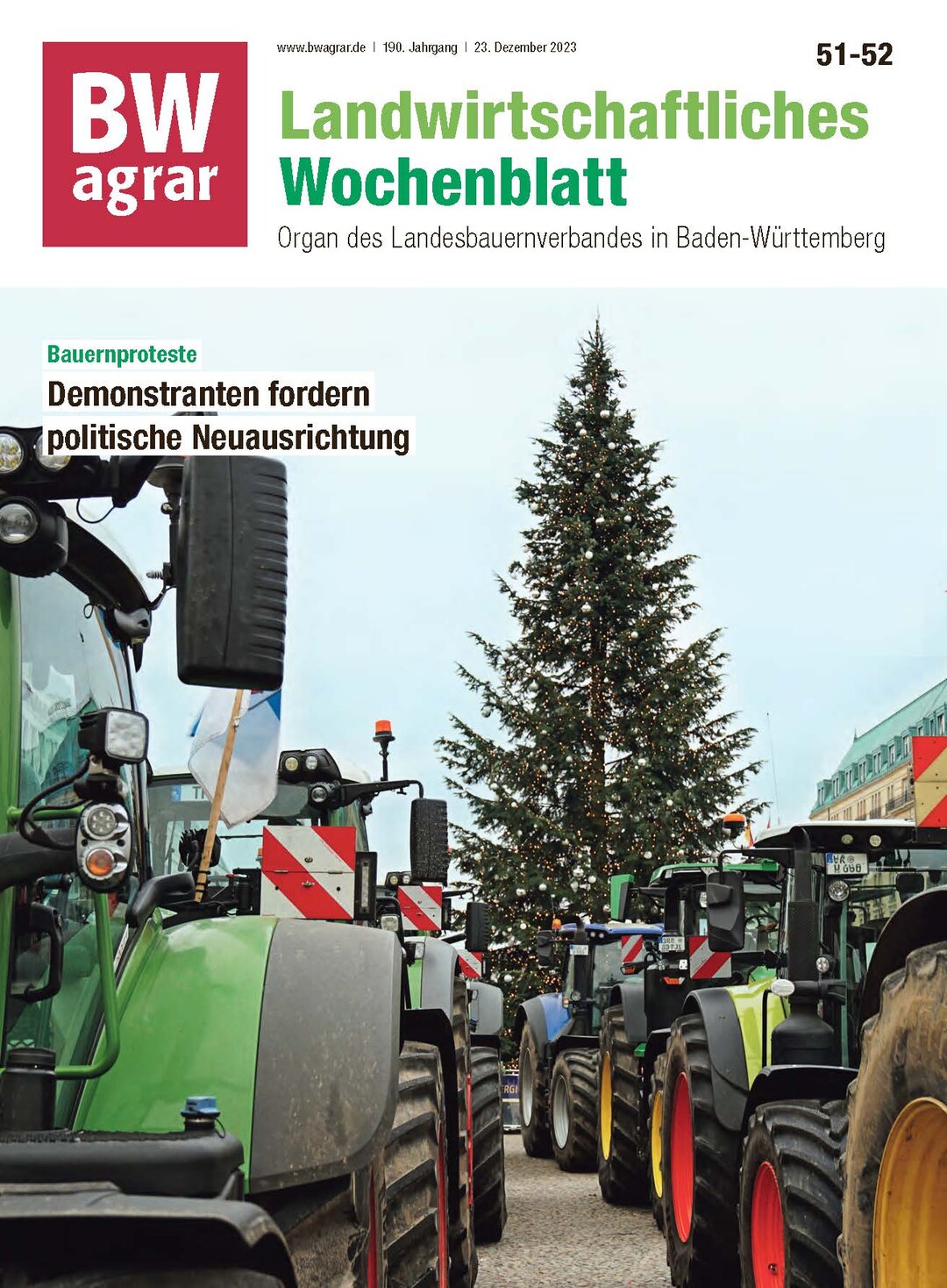 Cover BWAgrar LW 51-2023