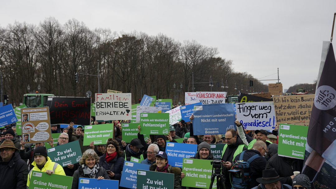 Demo in Berlin.