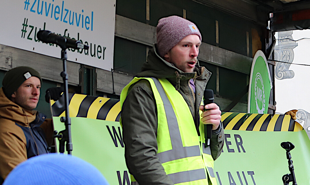 Jacob Sigg, Agrarsprecher der Landjugend
