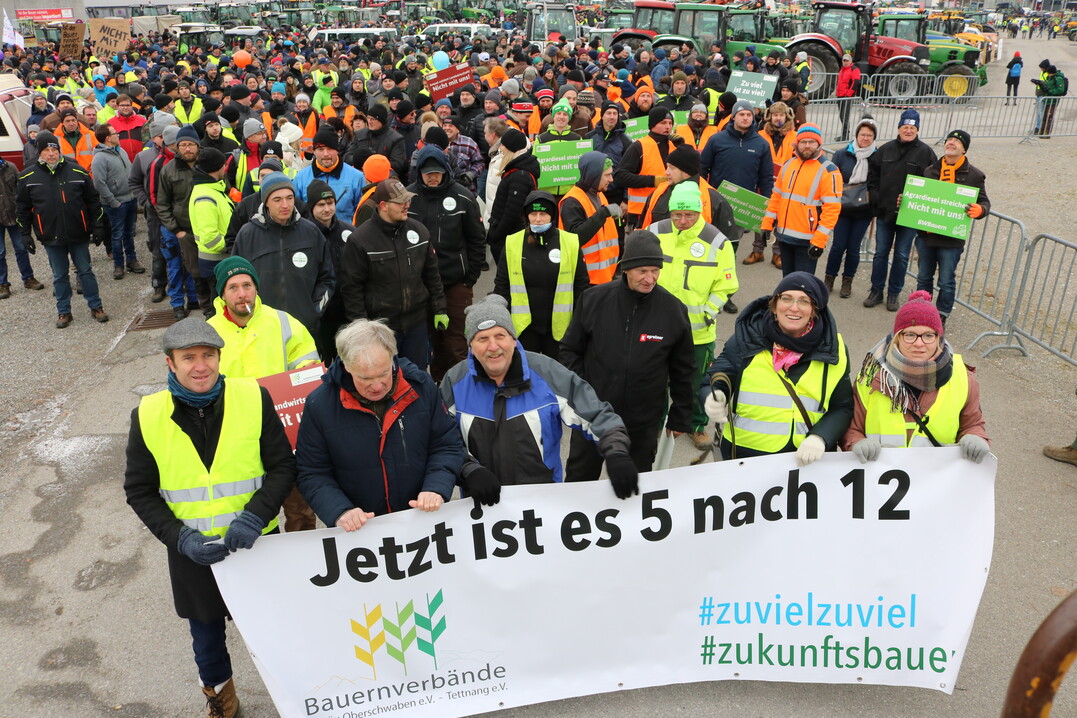 Treffpunkt an der Oberschwabenhalle: Los geht�s auf den Marienplatz&nbsp;