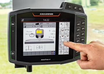 DirectInject von Amazone erm�glicht die schnelle, flexible und bedarfsgerechte Zudosierung von Pflanzenschutzmitteln w�hrend der Applikation.