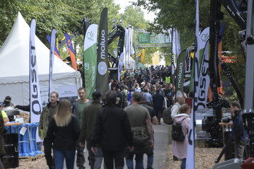 Noch mehr Besucher als 2019 kamen zu der DLG-Waldmesse 2022.