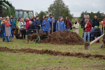 Ausbringen von Stallmist